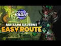 Easy Route for Maisara Caverns Midnight Season 1