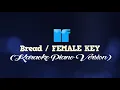 IF - Bread/FEMALE KEY (KARAOKE PIANO VERSION)