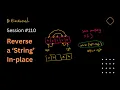 Blackbored Session - Reverse a String in-place