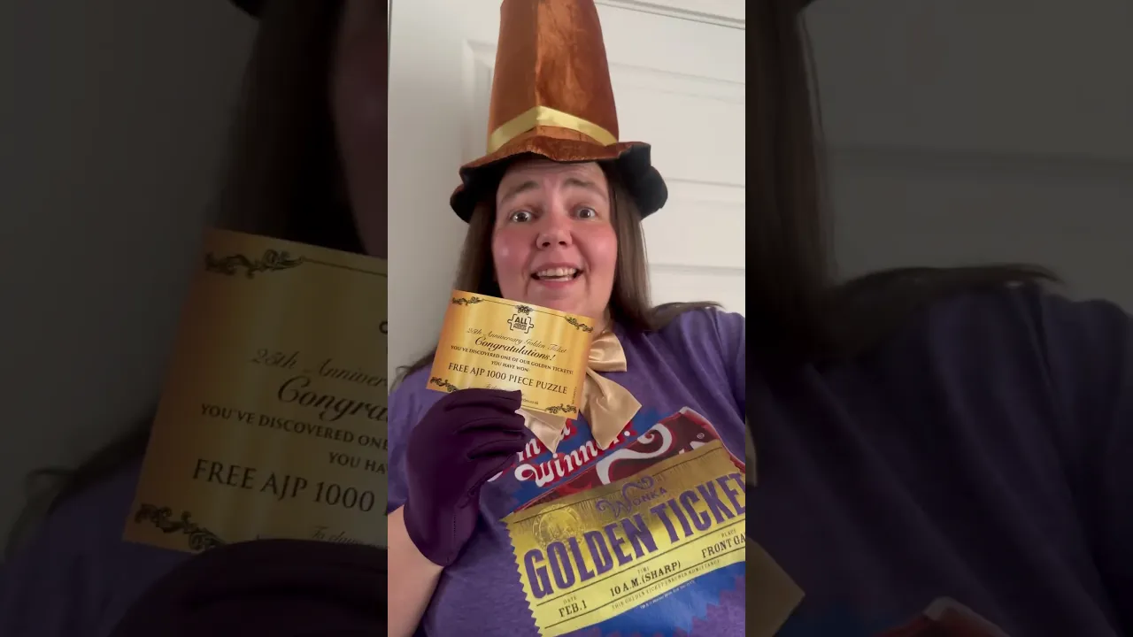 I have a golden ticket!