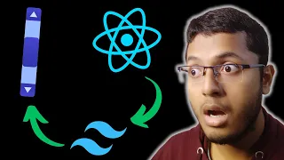 Make a Custom scrollbar using Tailwind React very easy