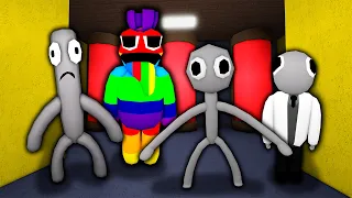 Как найти ВСЕ новые МОРФЫ Радужные друзья в Морфы закулисье 2 | Backrooms morphs 2 Roblox