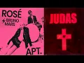 Download Lagu ROSE, BRUNO MARS \u0026 LADY GAGA - APT. JUDAS (MASHUP)