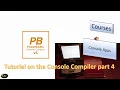 PowerBasic for Console Course - Starting with the Console Compiler