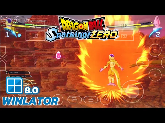 Winlator v8 (Afei) - Gameplay Dragonball Sparking Zero (Windows) On Android