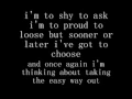Lagu westlife-if i let you go (lyrics on screen)