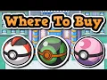Where To Buy All Pokeballs In PokeMMO