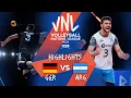 GER vs. ARG - Highlights Week 2 | Men's VNL 2021