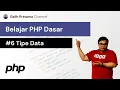 Belajar PHP Dasar - Tipe Data pada PHP