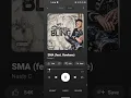 SMA By Nasty C (feat. Rowlene) #lyrics #nastyc #foryou #shorts