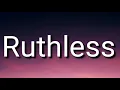 MarMar Oso - Ruthless (Lyrics) | nice guys always finish last should know that