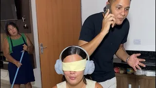 Tentou dar um golpe na esposa 