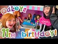 ADLEY S SURPRiSE DOLL ROOM 11th Birt ay Party playing in my new Forever Friend neighborhood