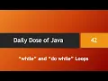 Daily Dose of Java -