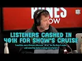 Listener Cashed in 401K To Go on the Cruise Big Sports News