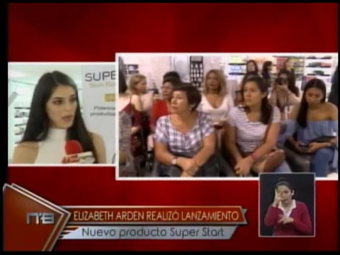 Elizabeth Arden realizó lanzamiento nuevo producto SuperStart