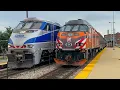 Metra and Amtrak s Crazy Rush Hours at Western Avenue - Tons of Locomotive Moves and Epic Consists