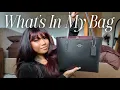 WHAT S IN MY BAG Medium Coach City Tote