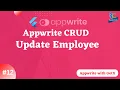 Update Data in Appwrite - Update Employee Flutter Appwrite Tutorial with GetX