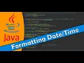 Java Tutorial 26 - Format Date and Time