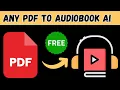 PDF to AI Converter - Turn PDFs into books for Free
