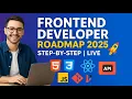 Frontend Developer Roadmap 2025-26 Complete Guide Live Q A