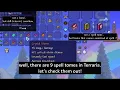 Spell tomes in Terraria explained in 9 minutes with some books