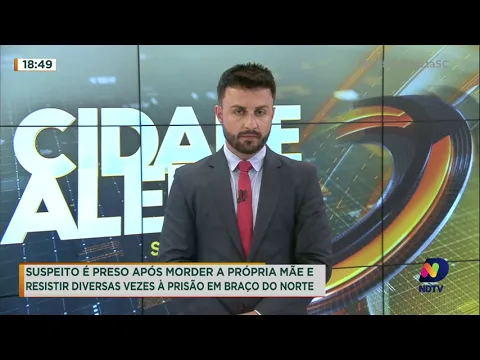 Homem embriagado é preso após agredir a mãe e a vizinha em Braço do Norte