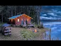 Download Lagu Facing Thunderstorms \u0026 Fishing for Giant Bass at our Cabin!