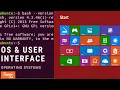 OS and User Interface Operating Systems