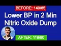 Nitric oxide dump exercise | Exercise for high blood pressure | 2 Min