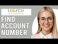 How To Find The Account Number Of LGFCU How To Find LGFCU Account Number Online