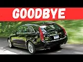 Why did Cadillac discontinue the CTS wagon