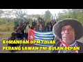 KOMANDAN TPNPB PAPUA LARANG BERTEMPUR PADA HUT OPM 1 DESEMBER