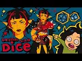 I designed a character with DICE - Character Design Draw with Me