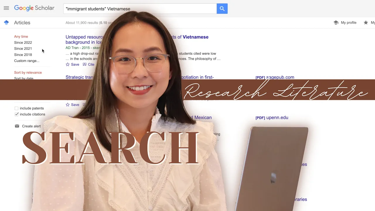 Outline Video CÁCH TÌM TÀI LIỆU NGHIÊN CỨU KHOA HỌC // Search like a Scholar