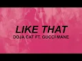 Download Lagu Doja Cat - Like That (Lyrics) | that's my shit that's my wave | TikTok