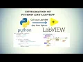Python kodunu LabVIEW e entegre edin