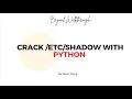 Crack with Python Modern Shadow Cracker Using passlib hash ThreadPool Event