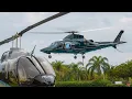 Lagu VIP Helicopter Action - Airbus H155 Dauphin, Agusta AW169, Bell 505 Start-Up, Agusta A109 Grand