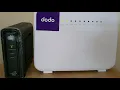 NBN CM8200 online light flashes