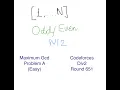 Maximum GCD Codeforces 651 Div 2 Problem A