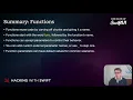 Summary Functions - Swift for Complete Beginners