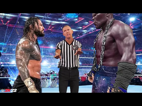 Download MP3 Full Match - Roman Reigns vs Titan Atlas | Iron Man Match 2022 | WWE Dec 11, 2022