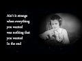 Download Lagu IN THE END the cranberries - Lyrics