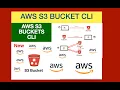 AWS S3 CLI AWS Simple Storage Amazon S3 AWS S3 Bucket S3API AWS CLI S3 Tutorial PART B