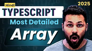 TypeScript Hindi Tutorial Array Data Type