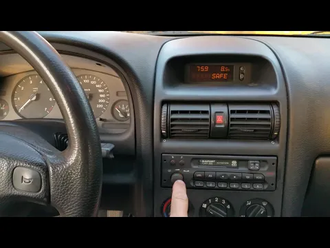 Download MP3 OPEL WAUXHALL ASTRA G CAR 300 DECODING THE RADIO (Kód beírása)