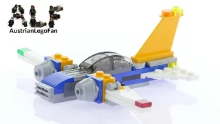 Lego Creator 31042 Airplane Model 3of3 - Lego Speed Build Review