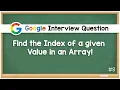 Binary Search - Google Code Interview